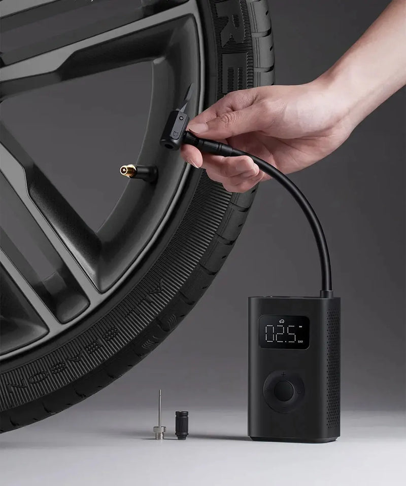 2023 New Xiaomi Mijia Air Compressor 2 Portable Universal Electric Air Pump 2 Tire Sensor Mi Inflatable Treasure 2 for Car Bike